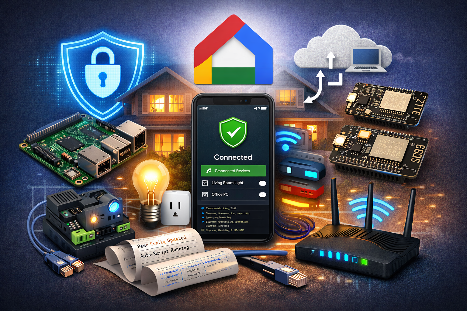 Secure Home Automation & Remote Access System